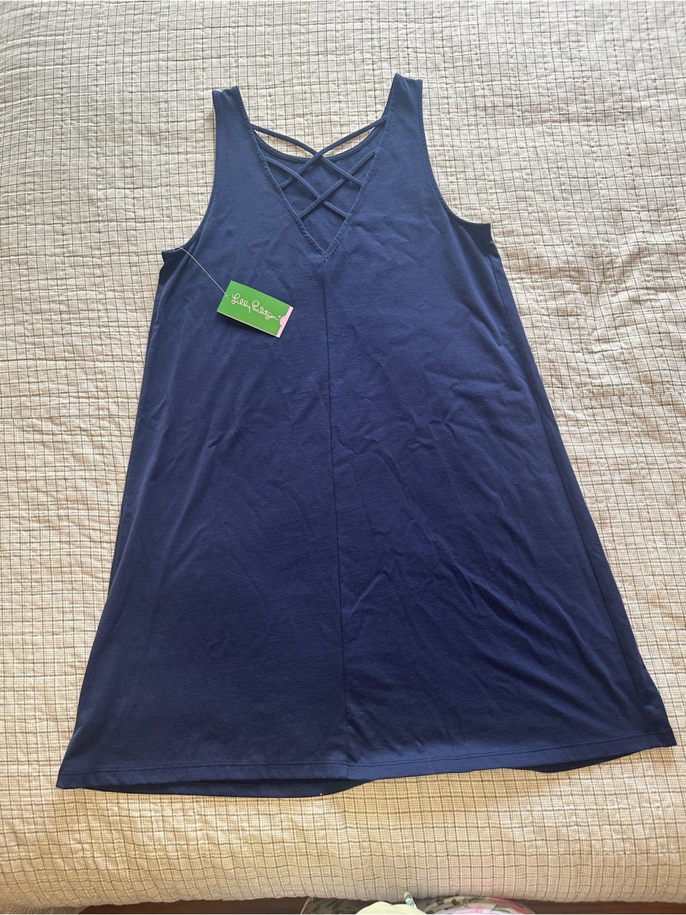 Lilly Pulitzer True Navy Sleeveless Dress